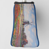 Claude Monet - Tulpenveld in Nederland Golfheadcover (Draai 90)