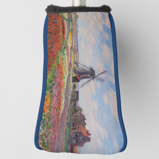 Claude Monet - Tulpenveld in Nederland Golfheadcover (Draai 90)