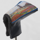 Claude Monet - Tulpenveld in Nederland Golfheadcover (3/4 voorkant)