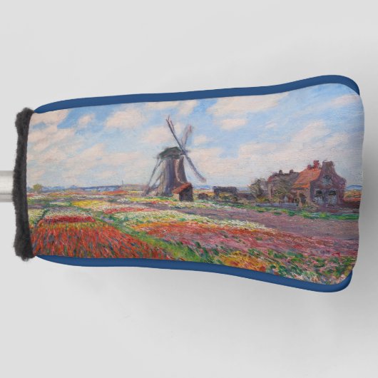 Claude Monet - Tulpenveld in Nederland Golfheadcover (Voorkant)