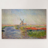 Claude Monet - Tulpenveld in Nederland Legpuzzel (Horizontaal)