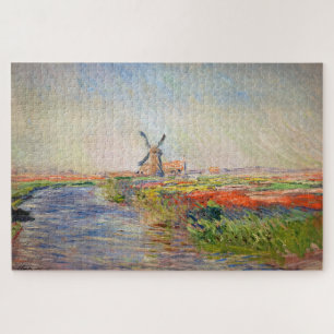 Claude Monet - Tulpenveld in Nederland Legpuzzel