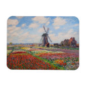 Claude Monet - Tulpenveld in Nederland Magneet (Horizontaal)