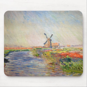 Claude Monet - Tulpenveld in Nederland Muismat