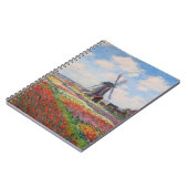 Claude Monet - Tulpenveld in Nederland Notitieboek (Linkerzijde)