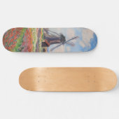 Claude Monet - Tulpenveld in Nederland Persoonlijk Skateboard (Horizontaal)