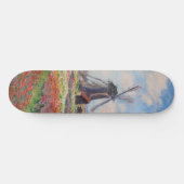 Claude Monet - Tulpenveld in Nederland Persoonlijk Skateboard (Horizontaal)