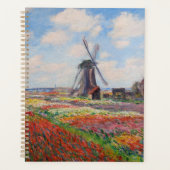 Claude Monet - Tulpenveld in Nederland Planner (Voorkant)