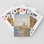 Claude Monet - Tulpenveld in Nederland Pokerkaarten<br><div class="desc">Tulpenveld in Nederland (Champs de tulipes en Hollande) - Claude Monet,  Olieverf op doek,  1886</div>