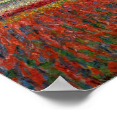 Claude Monet - Tulpenveld in Nederland Poster (Hoek)