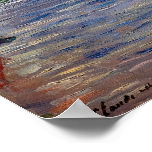 Claude Monet - Tulpenveld in Nederland Poster (Hoek)