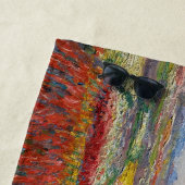 Claude Monet - Tulpenveld in Nederland Strandlaken (In situ)