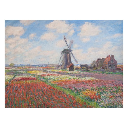 Claude Monet - Tulpenveld in Nederland Tafelkleed (Voorkant (Horizontaal))