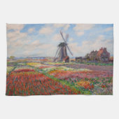 Claude Monet - Tulpenveld in Nederland Theedoek (Horizontaal)