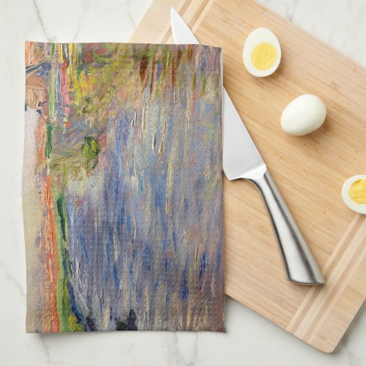 Claude Monet - Tulpenveld in Nederland Theedoek (Quarter Fold)