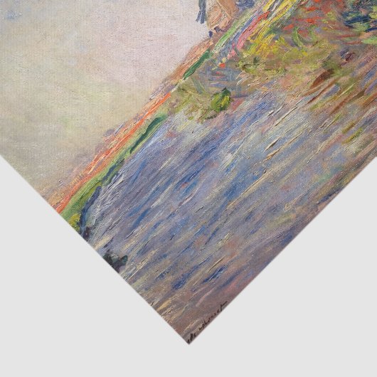 Claude Monet - Tulpenveld in Nederland Tissuepapier (Detail)