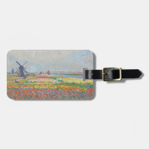 Claude Monet - Tulpenvelden bij Den Haag Bagagelabel