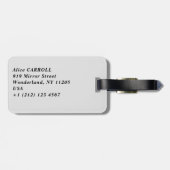 Claude Monet - Tulpenvelden bij Den Haag Bagagelabel (Achterkant horizontaal)