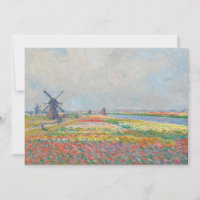 Claude Monet - Tulpenvelden bij Den Haag