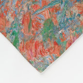 Claude Monet - Tulpenvelden bij Den Haag Fleece Deken (Hoek)