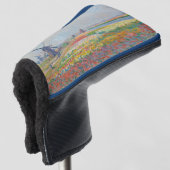 Claude Monet - Tulpenvelden bij Den Haag Golfheadcover (3/4 voorkant)