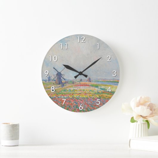 Claude Monet - Tulpenvelden bij Den Haag Grote Klok (Huis)