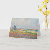 Claude Monet - Tulpenvelden bij Den Haag Kaart (Gele Bloem)