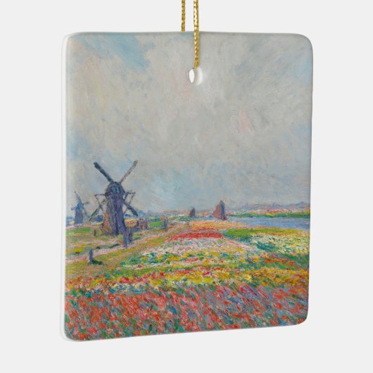 Claude Monet - Tulpenvelden bij Den Haag Keramisch Ornament (Rechts)