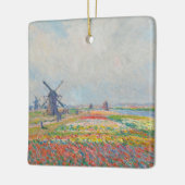 Claude Monet - Tulpenvelden bij Den Haag Keramisch Ornament (Links)