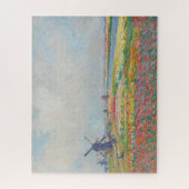 Claude Monet - Tulpenvelden bij Den Haag Legpuzzel (Verticaal)