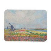 Claude Monet - Tulpenvelden bij Den Haag Magneet (Horizontaal)
