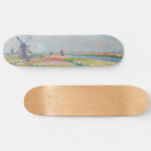Claude Monet - Tulpenvelden bij Den Haag Persoonlijk Skateboard (Horizontaal)