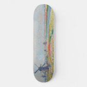 Claude Monet - Tulpenvelden bij Den Haag Persoonlijk Skateboard (Voorkant)