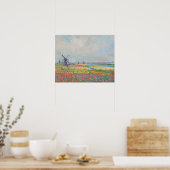 Claude Monet - Tulpenvelden bij Den Haag Poster (Keuken)