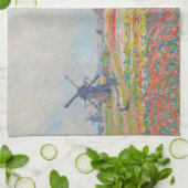 Claude Monet - Tulpenvelden bij Den Haag Theedoek (Gevouwen)