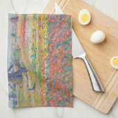 Claude Monet - Tulpenvelden bij Den Haag Theedoek (Quarter Fold)