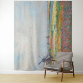 Claude Monet - Tulpenvelden bij Den Haag Wandkleed (In situ)