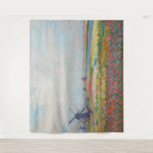 Claude Monet - Tulpenvelden bij Den Haag Wandkleed (Voorkant)