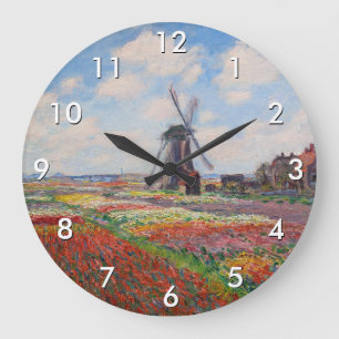 Claude Monet - Tulpveld in Holland Grote Klok