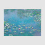 Claude Monet Turquoise Decoupage Water Lilly Tissuepapier<br><div class="desc">Claude Monet Turquoise Decoupage Water Lilly</div>