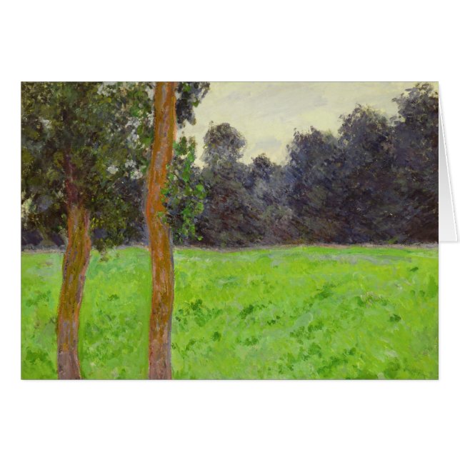 Claude Monet | Twee bomen in de Prairie (Voorkant Horizontaal)
