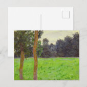 Claude Monet | Twee bomen in de Prairie Briefkaart (Voorkant / Achterkant)
