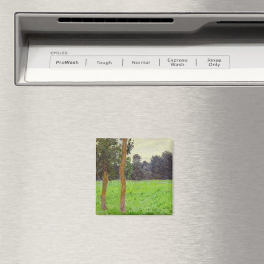 Claude Monet | Twee bomen in de Prairie Magneet (Insitu (Vaatwasser))