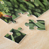 Claude Monet Type Stylized Garden Iris Legpuzzel (Zijkant)