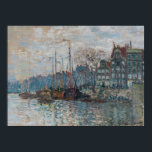Claude Monet - Uitzicht Amsterdam Poster<br><div class="desc">Uitzicht van de Prins Hendrikkade en de Kromme Waal in Amsterdam - Claude Monet,  Olieverf op doek,  1874</div>