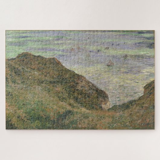 Claude Monet Uitzicht over zee Legpuzzel (Horizontaal)
