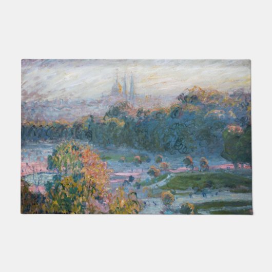Claude Monet - Uitzicht van de Tuileries, Studie Deurmat (Voorkant)
