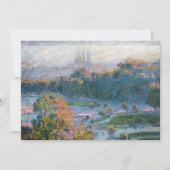 Claude Monet - Uitzicht van de Tuileries, Studie Kaart (Voorkant)