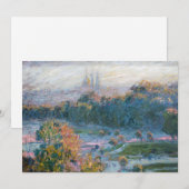 Claude Monet - Uitzicht van de Tuileries, Studie Kaart (Voorkant / Achterkant)