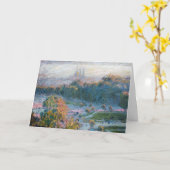 Claude Monet - Uitzicht van de Tuileries, Studie Kaart (Gele Bloem)